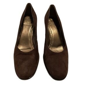 Stuart Weitzman brown suede shoes size‎ 8.5 N
